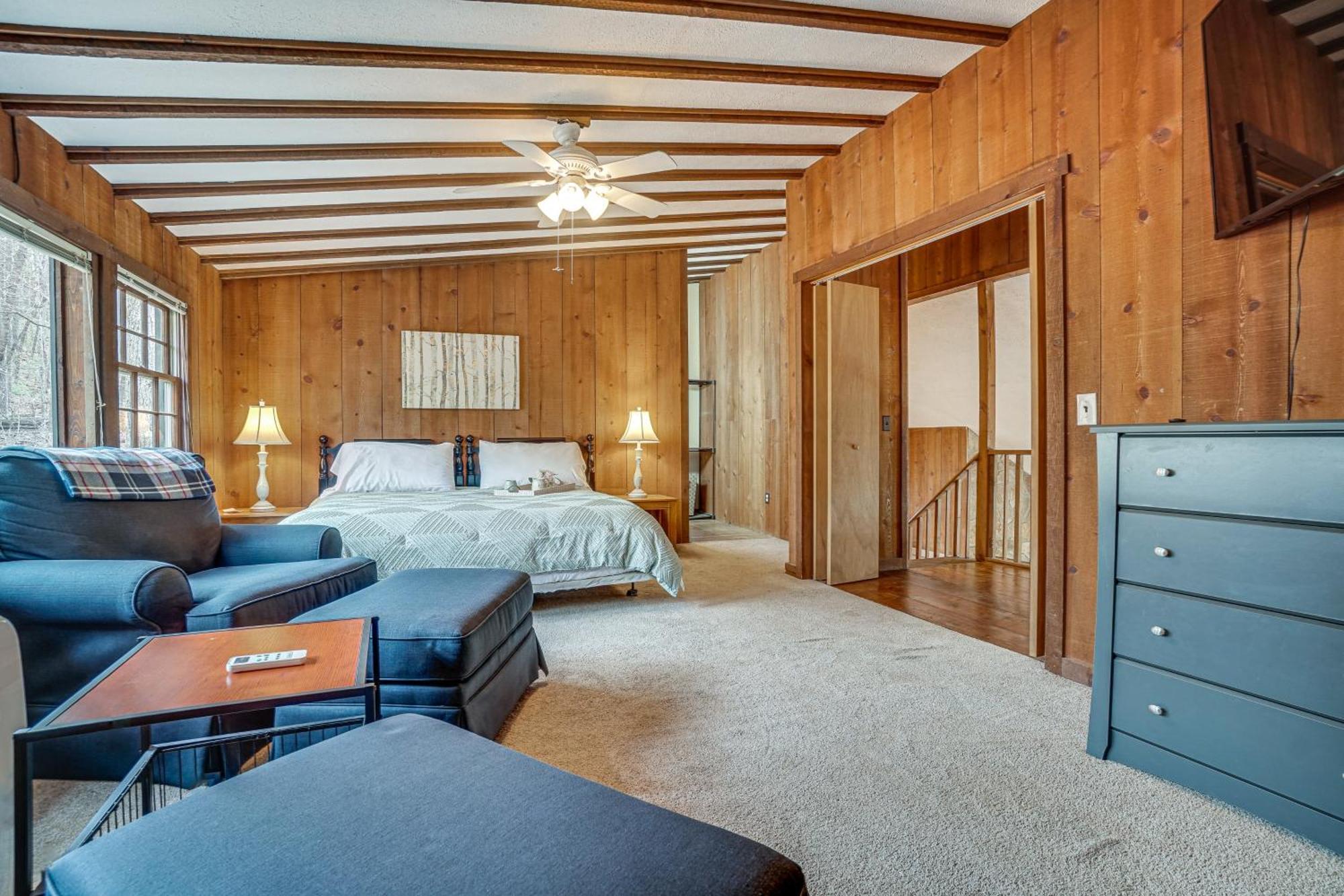 Charming Cabin With Fire Pit And Decks About 7 Mi To Helen Sautee Nacoochee Exterior foto